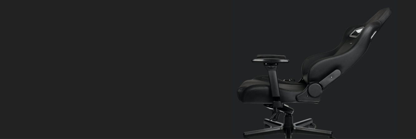 Ghế Gamer Noblechairs EPIC Series Black Edition có thiết kế công thái học tiêu chuẩn 